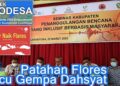 Patahan Flores Picu Gempa Dahsyat_Seminar FloDESA