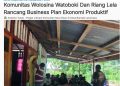 Komunitas Wolosina Watoboki Dan Riang Lela Rancang Business Plan Ekonomi Produktif