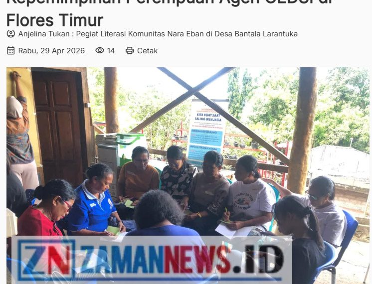 Pionir Transisi Energi, YPPS Perkuat Kepemimpinan Perempuan Agen GEDSI di Flores Timur